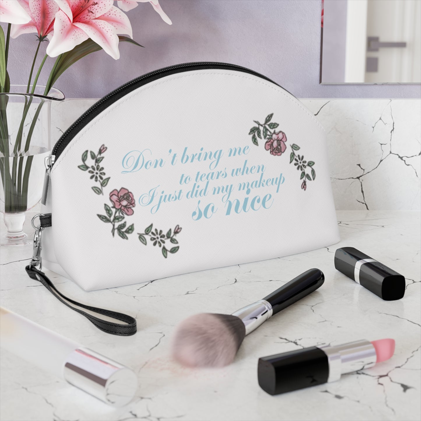 please, please, please Makeup Bag