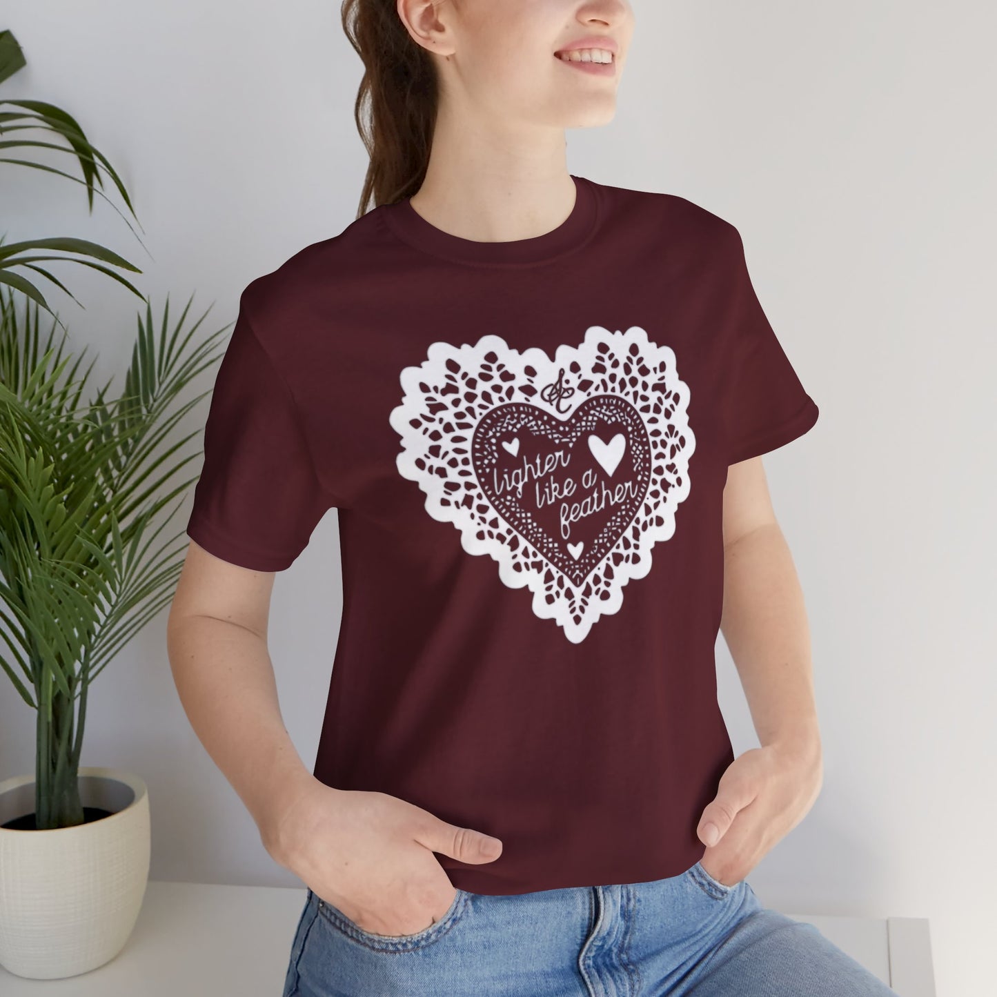 like a feather - Unisex Jersey Short Sleeve Tee