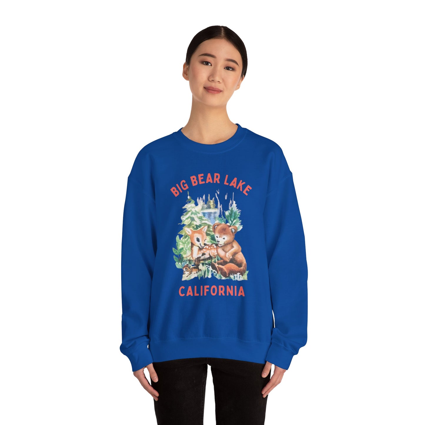 Big Bear Lake Unisex Heavy Blend™ Crewneck Sweatshirt