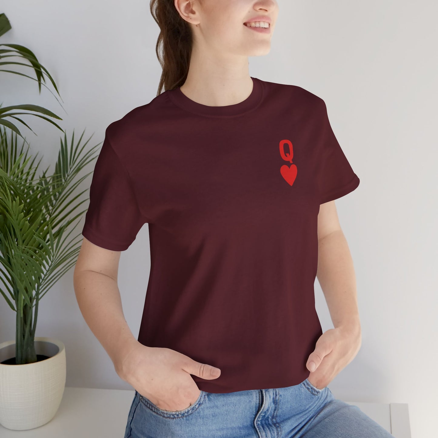 Queen of My Heart - Unisex Jersey Short Sleeve Tee