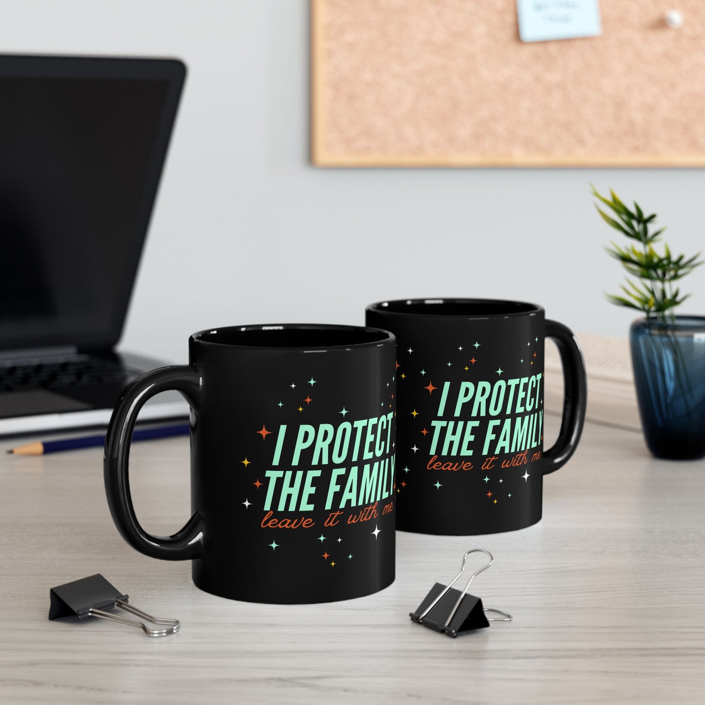 I protect the family Mug, Coffee Cup for Family Love, Personalized Gift, Home & Office Decor, Inspirational Quote