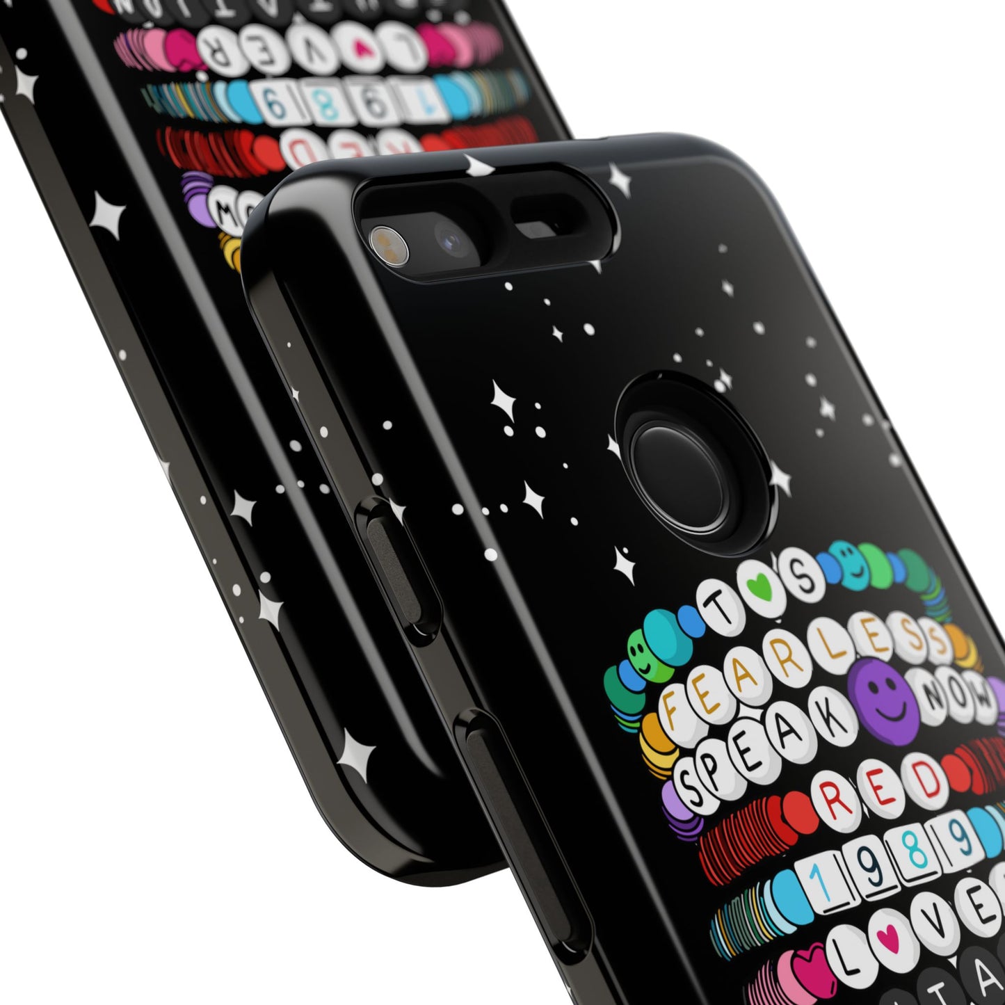 Black Friendship Bracelets Phone Case, Tough Cases for Music Fans, Cute Phone Cover, Gift for Music Lovers, Phone Accessory