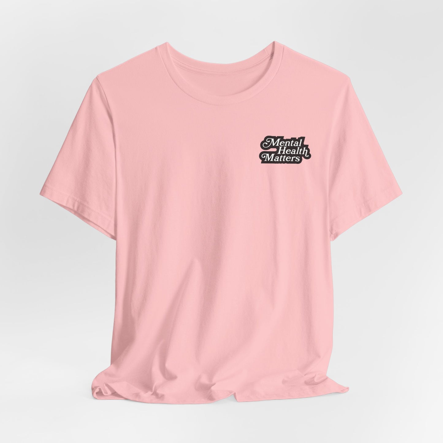 Fun Therapist Nutrition Facts T-Shirt - Mental Health Matters- Gift for Therapists, Mental Health Awareness, Self-Care, Casual Wear