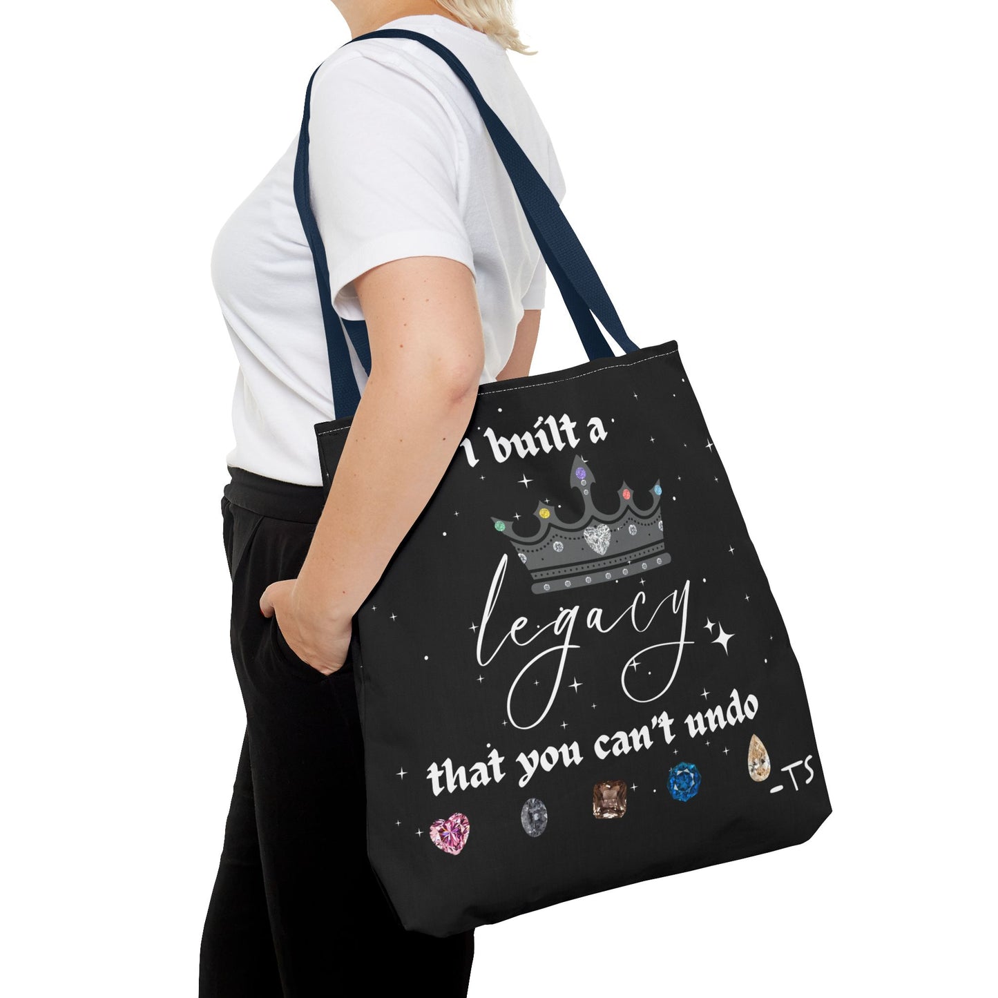 I Built a Legacy Tote Bag, Inspirational Tote, Motivational Bag, Empowerment Accessories, Swiftie bag