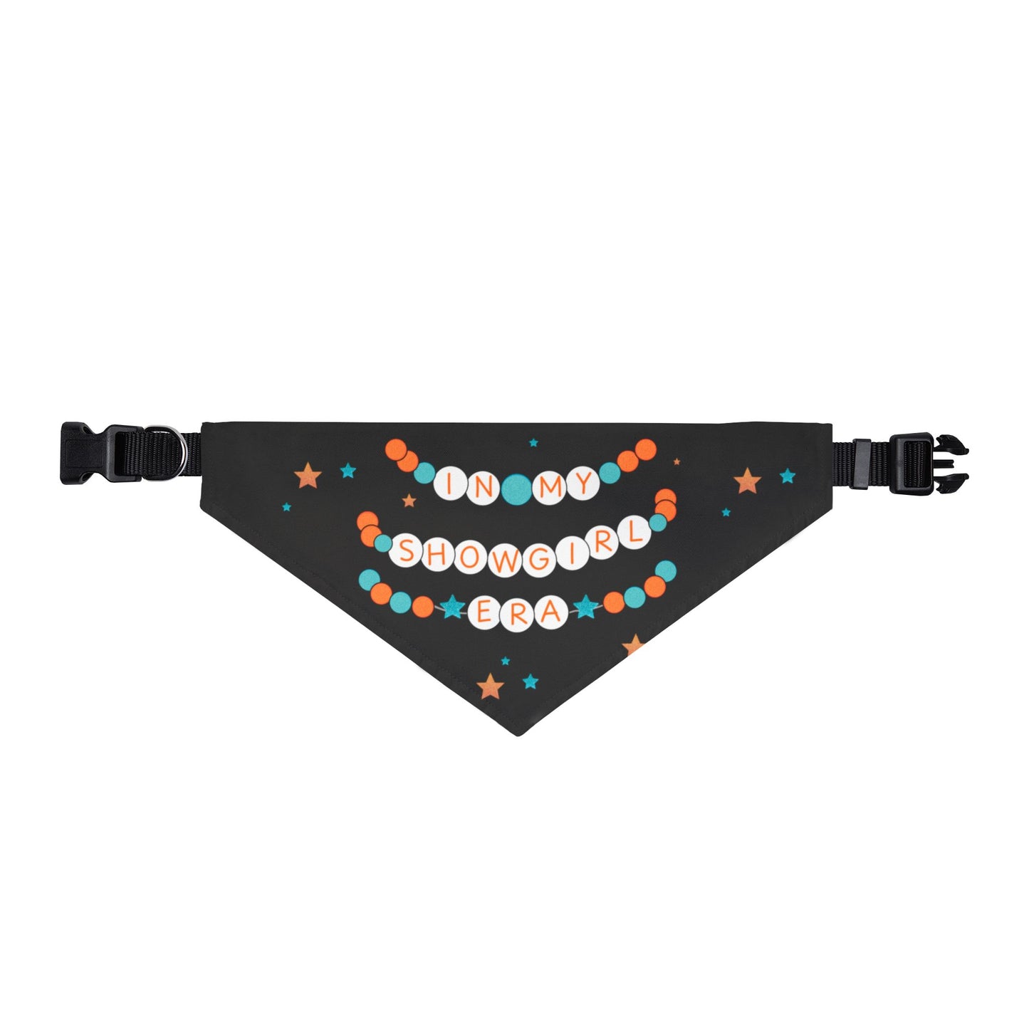 Show Girl Pet Bandana — Clip-On 'friendship bracelet' Dog Scarf