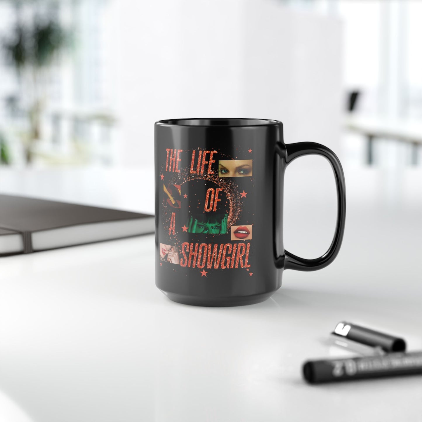 Showgirl Coffee Mug - Perfect for Music Lovers, Holiday Gifts, Home Decor, Unique Drinking Experience, Showbiz Enthusiasts