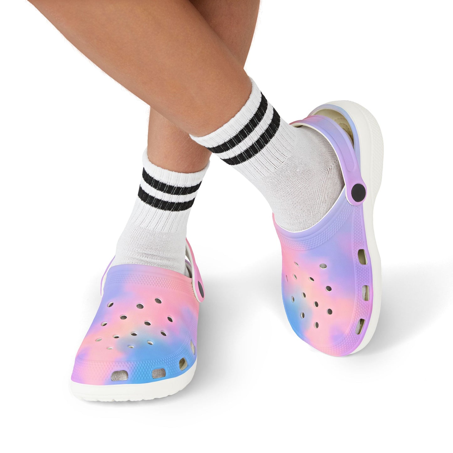 lover clouds - Kid's EVA Foam Clogs (AOP)