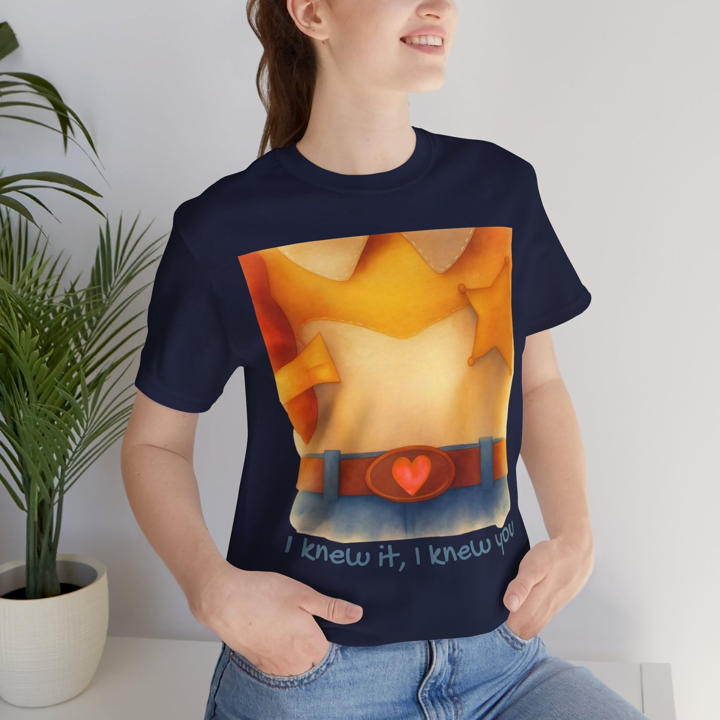 Cowgirl Outfit Design Tee: “I knew it, I knew you”