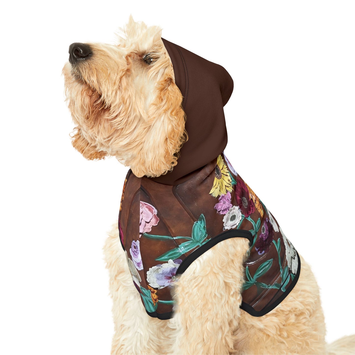 Surprise Song Piano Flowers - Pet Hoodie