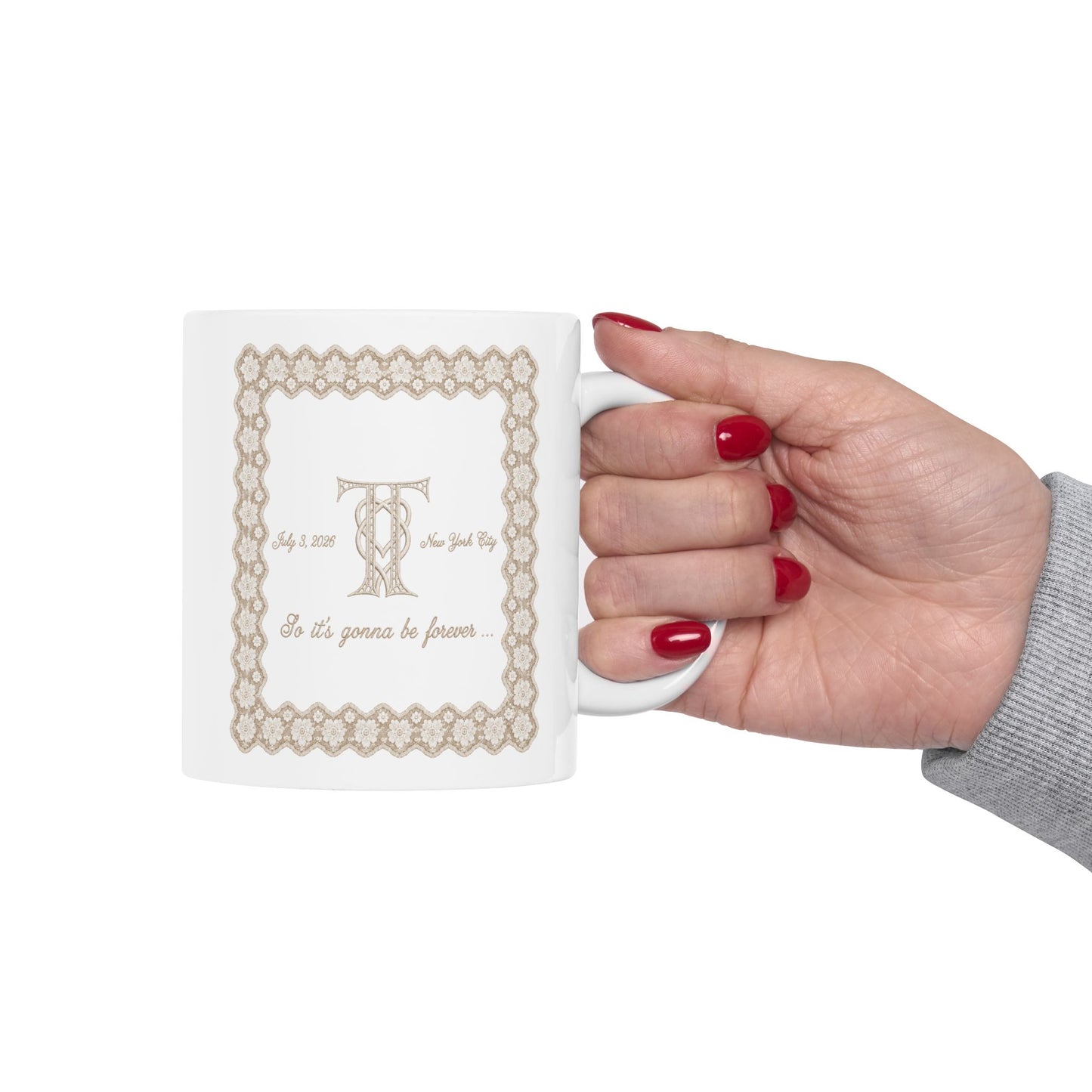 T&T Ceramic Coffee Cup (11oz)