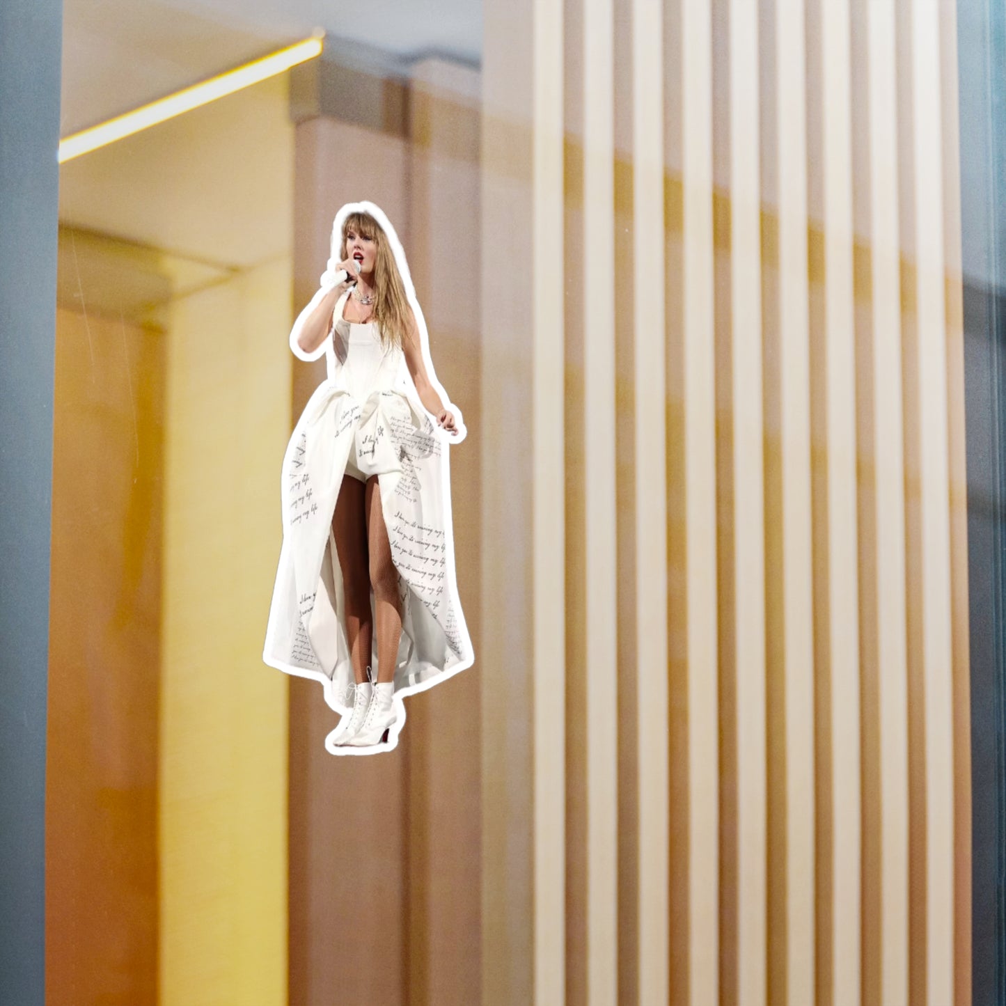 I love you it's ruining my life - water resistant vinyl sticker