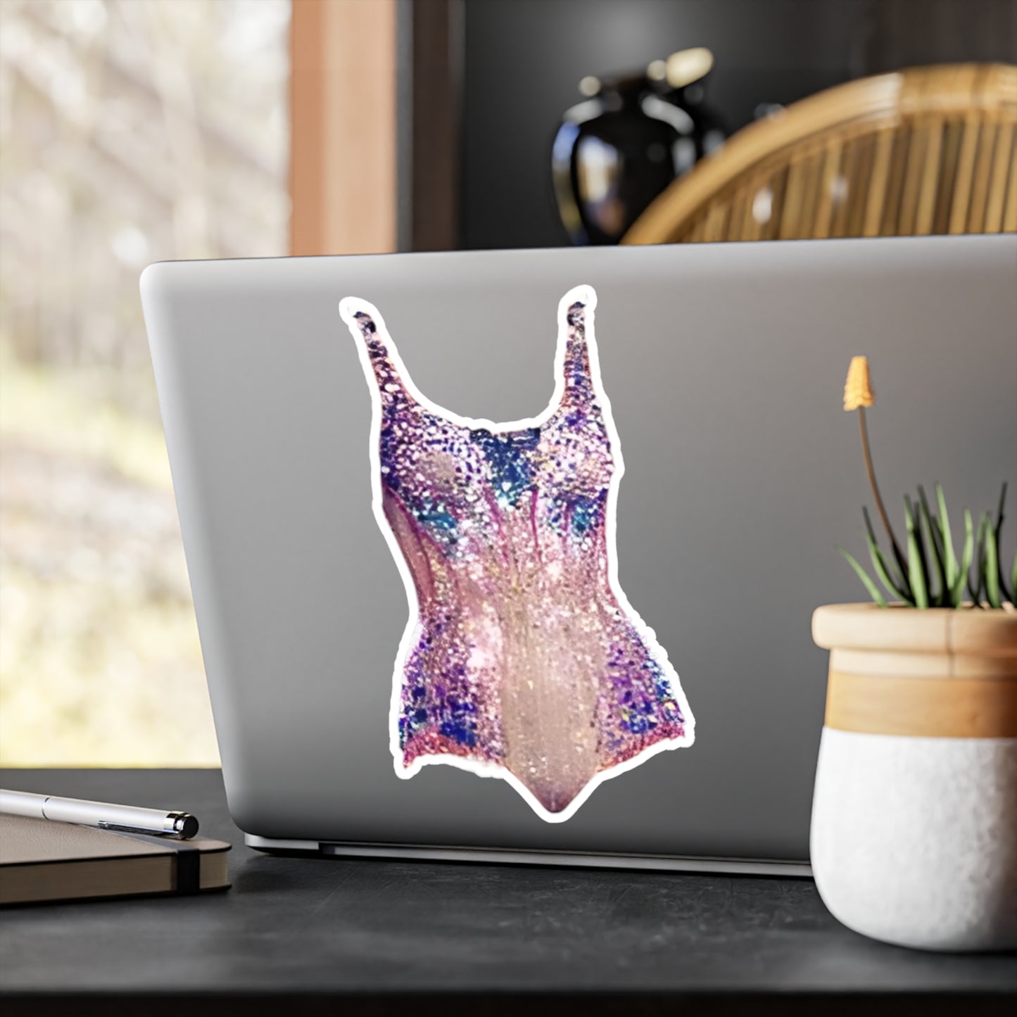 lover bodysuit - Kiss-Cut Vinyl Sticker