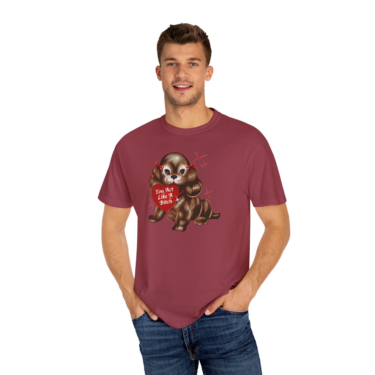 like a bitch comfort colors tee - Unisex Garment-Dyed T-shirt