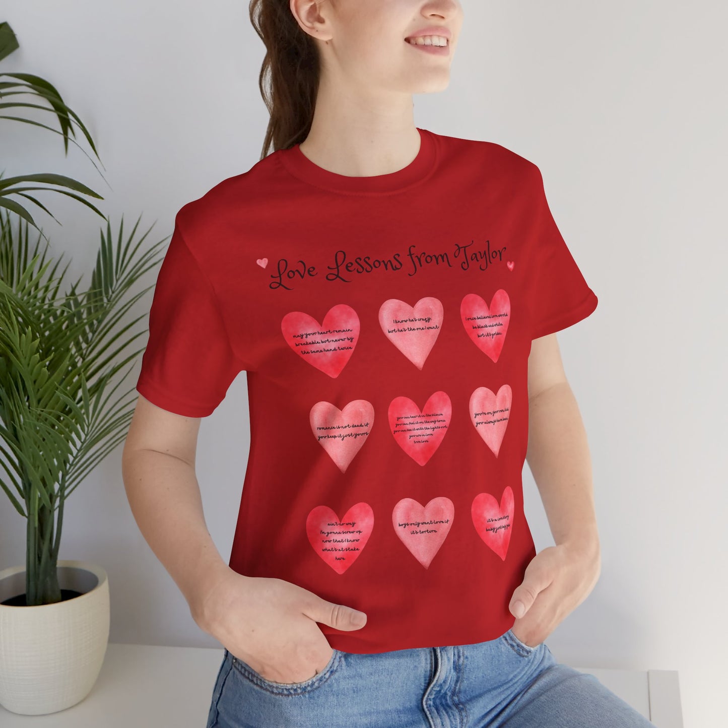 love lessons - Unisex Jersey Short Sleeve Tee