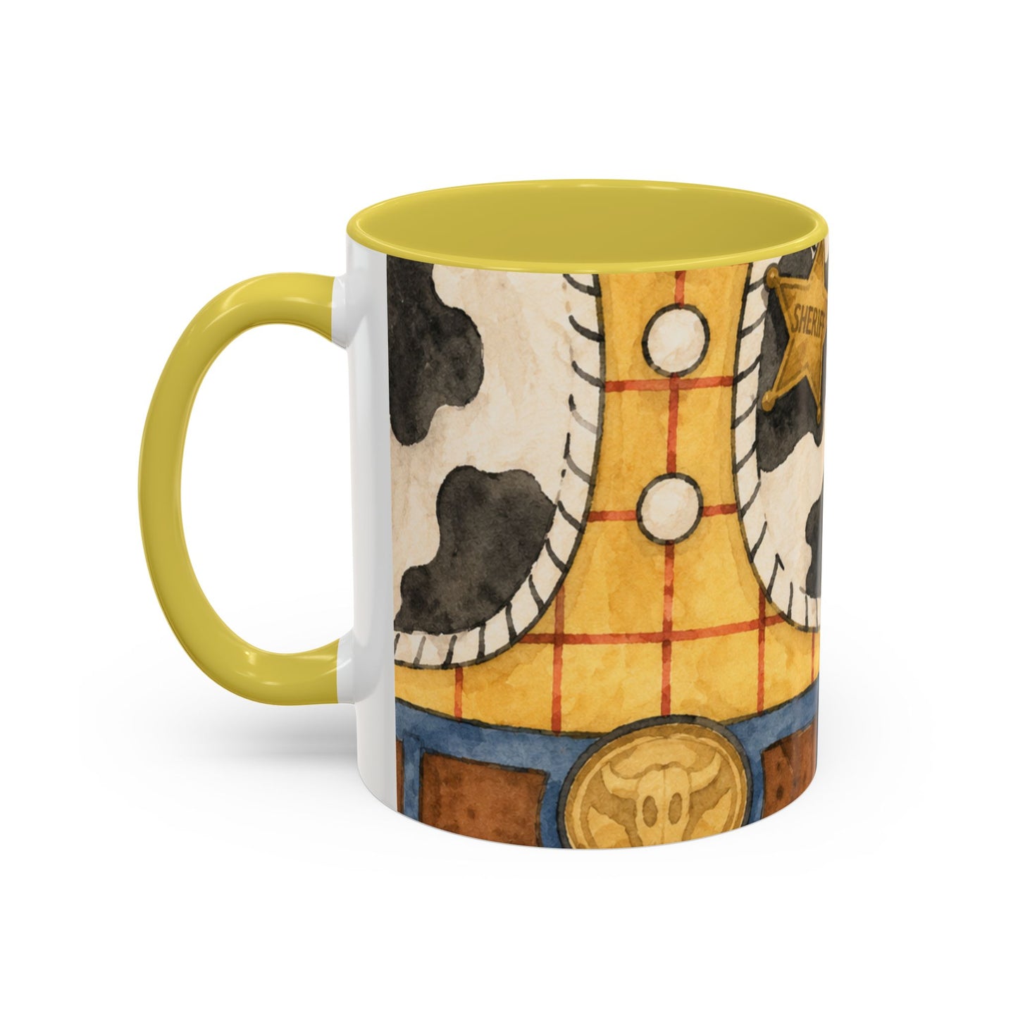 Cowboy/Cowgirl Front/Back Mug — Colorful 11oz