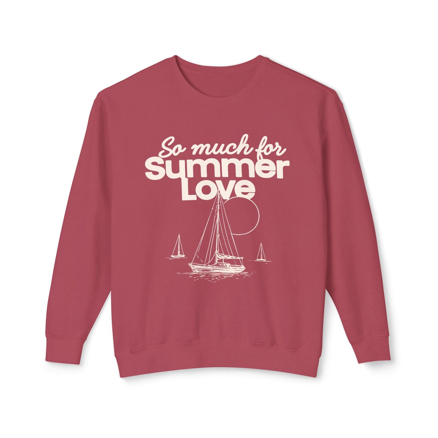 Summer Love Comfort Colors Lightweight Crewneck Sweatshirt