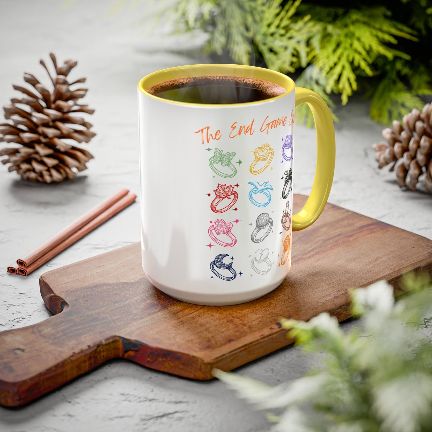 End Game Engagement Era Mugs | Unique Gift for Fans, Coffee Lovers, Home Decor, Birthday, and Celebration Occasions