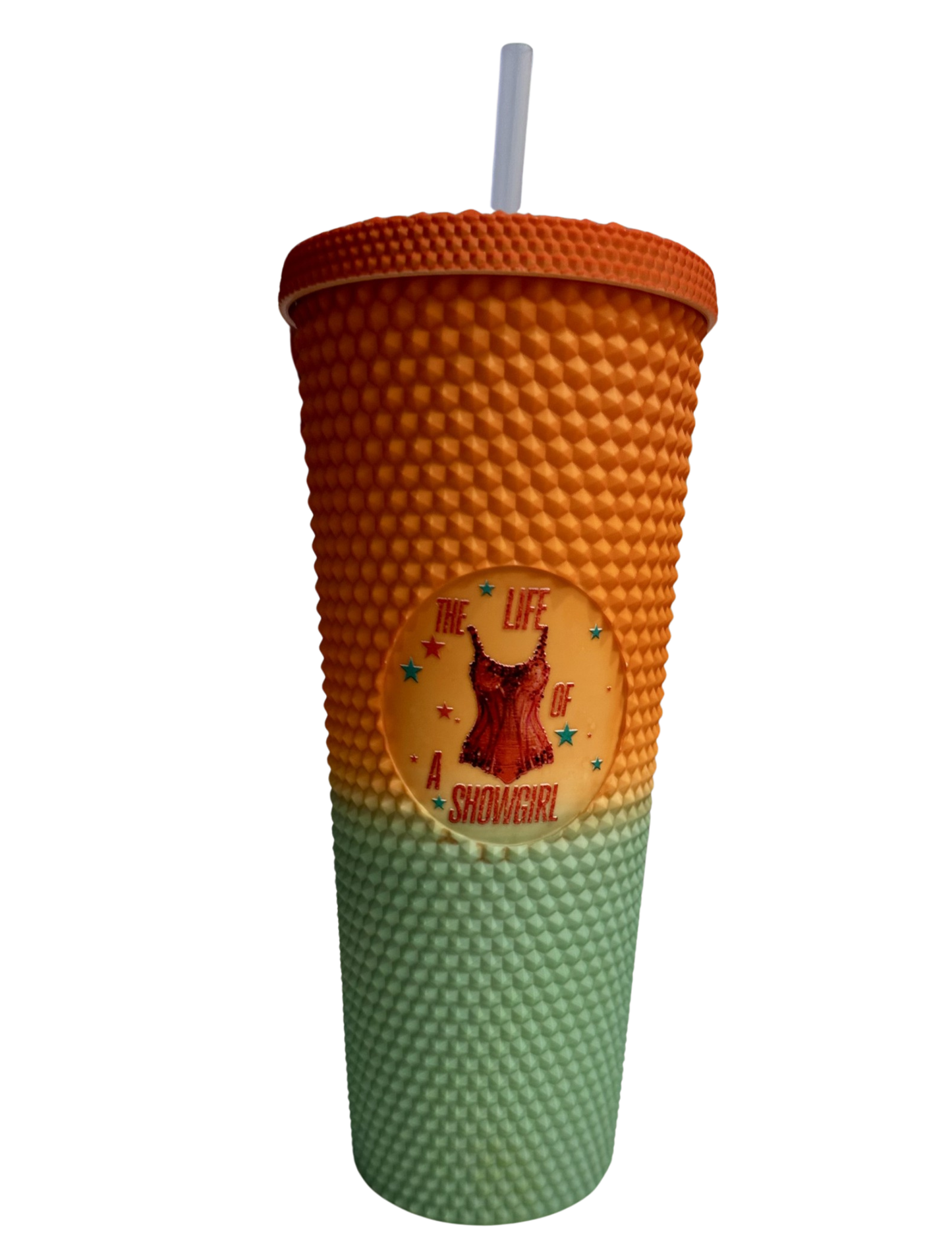 24oz TS12 Hand Dyed Studded Tumbler