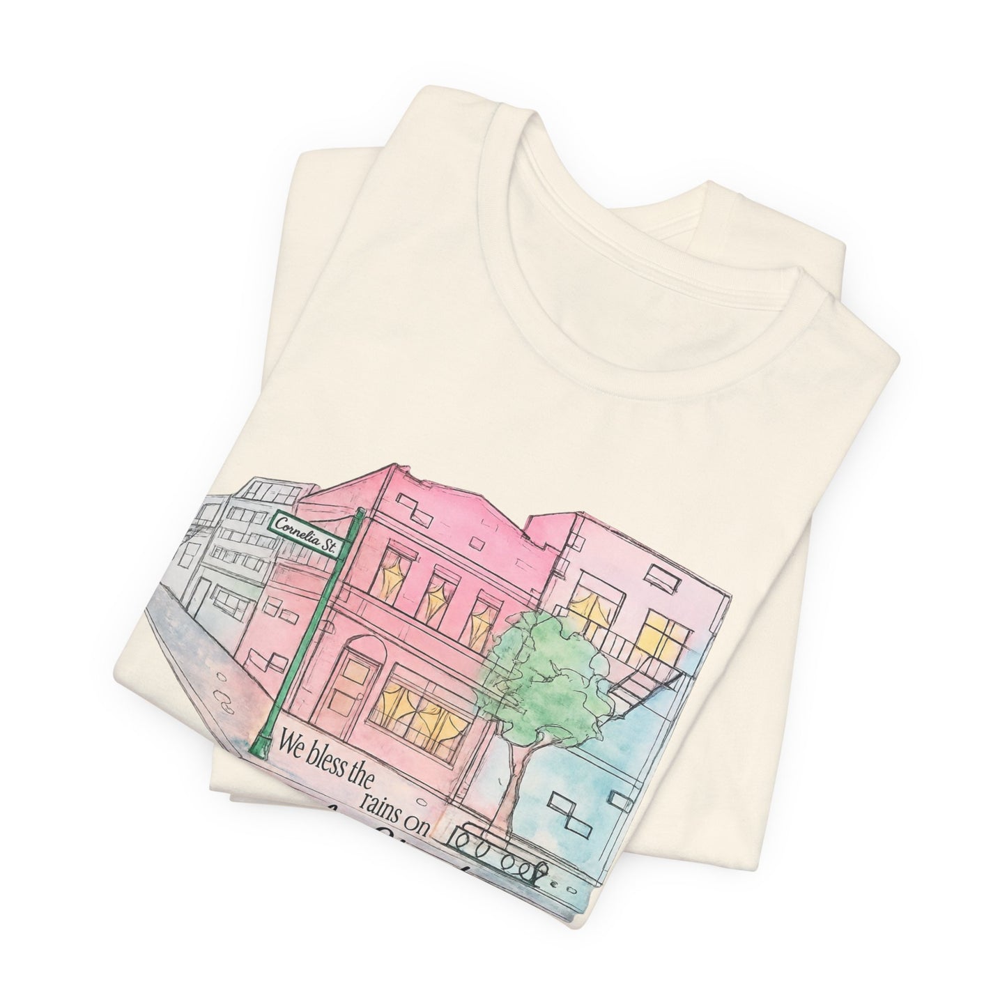 Cornelia Street Illustration Solid Tee