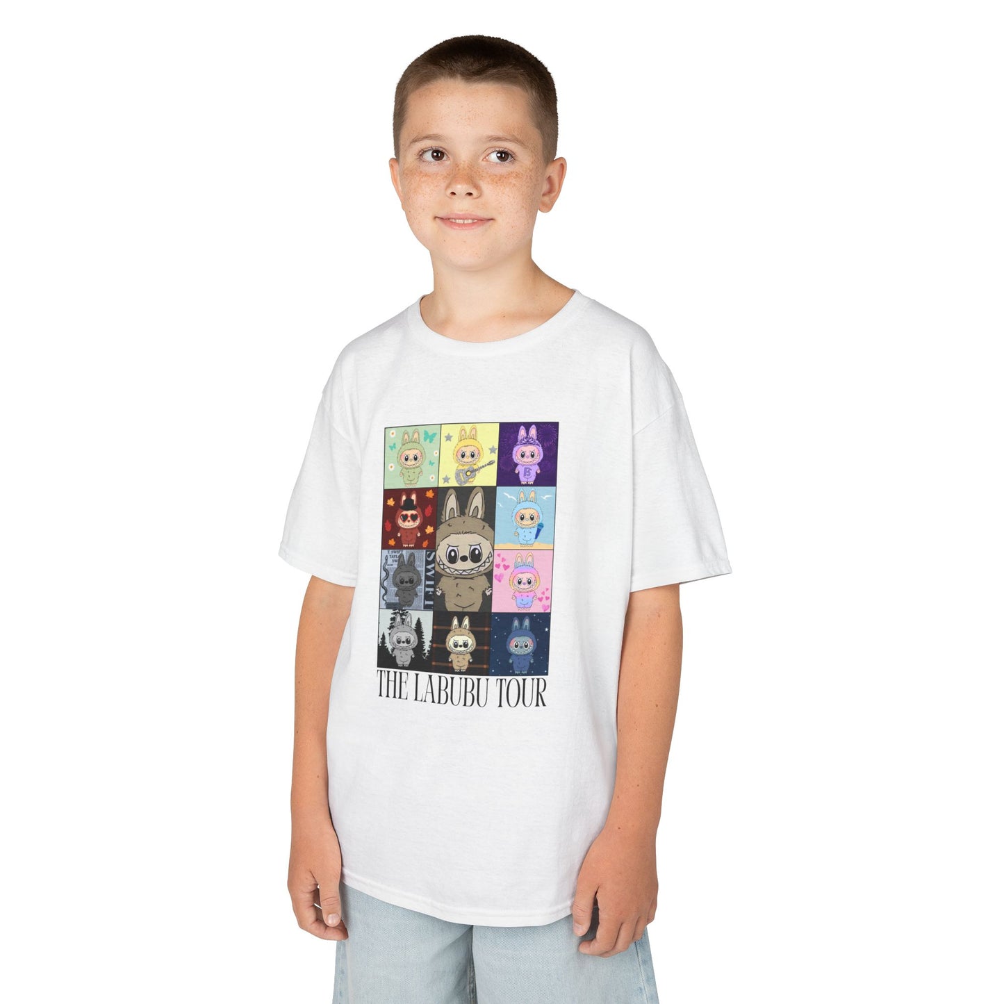 Kids Character Era Tee, Fun Graphic T-Shirt for Animal Lovers, Perfect Birthday Gift, Playful Wear for Kids