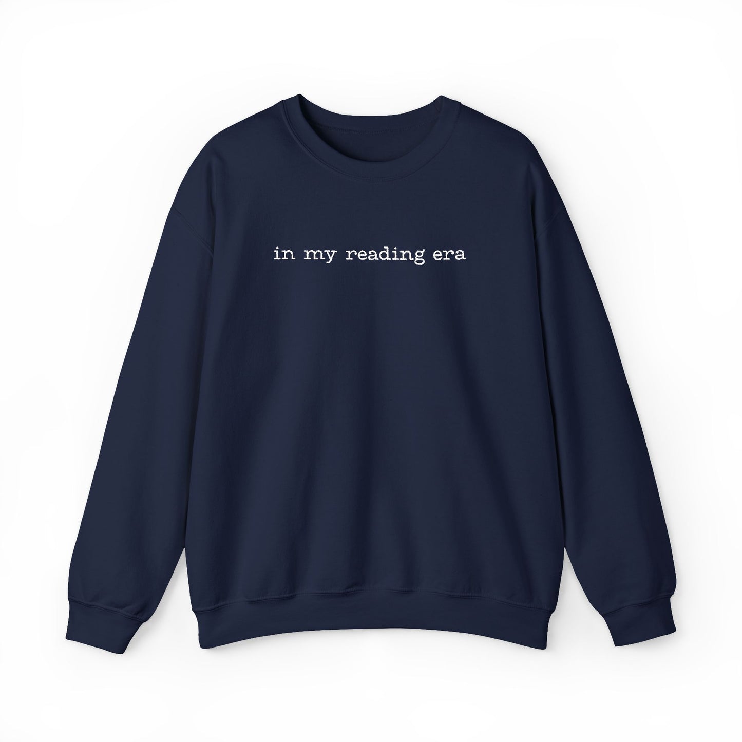 'In My Reading Area' Crewneck Sweatshirt – Cozy Literary Sweatshirt for Book Lovers
