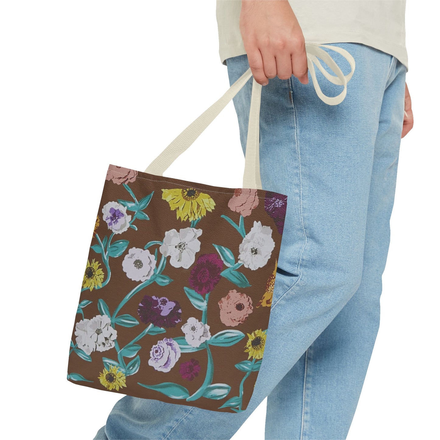 Surprise Song Piano Flowers - Vinyl Case Inspired - Tote Bag