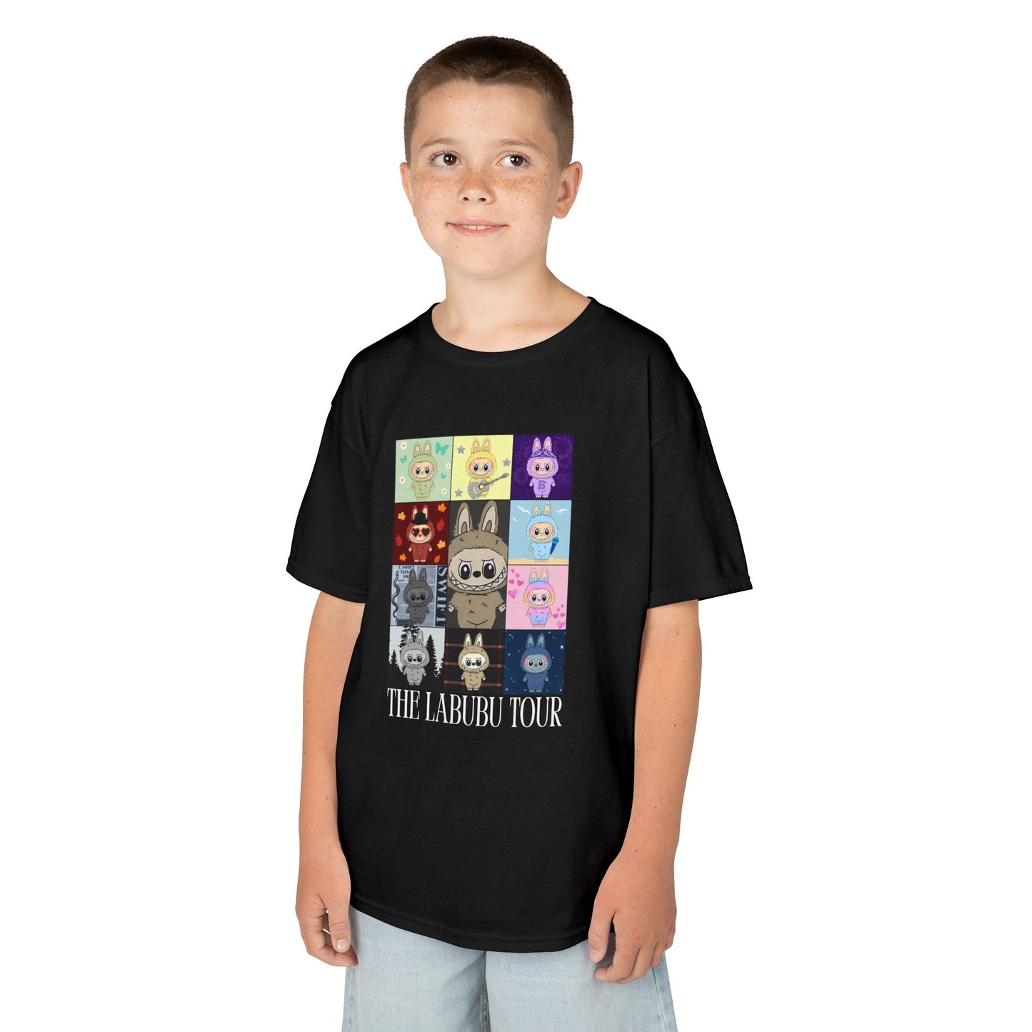 Kids Character Era Tee, Fun Graphic T-Shirt for Animal Lovers, Perfect Birthday Gift, Playful Wear for Kids