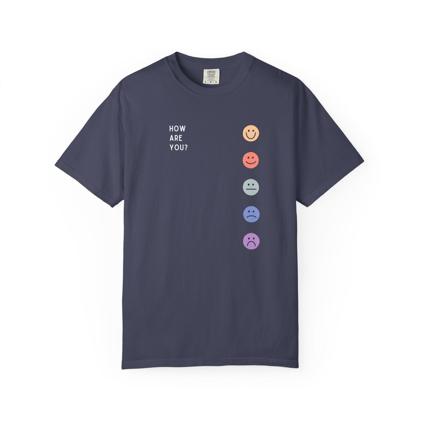 How Are You? Emoji Mood T-Shirt