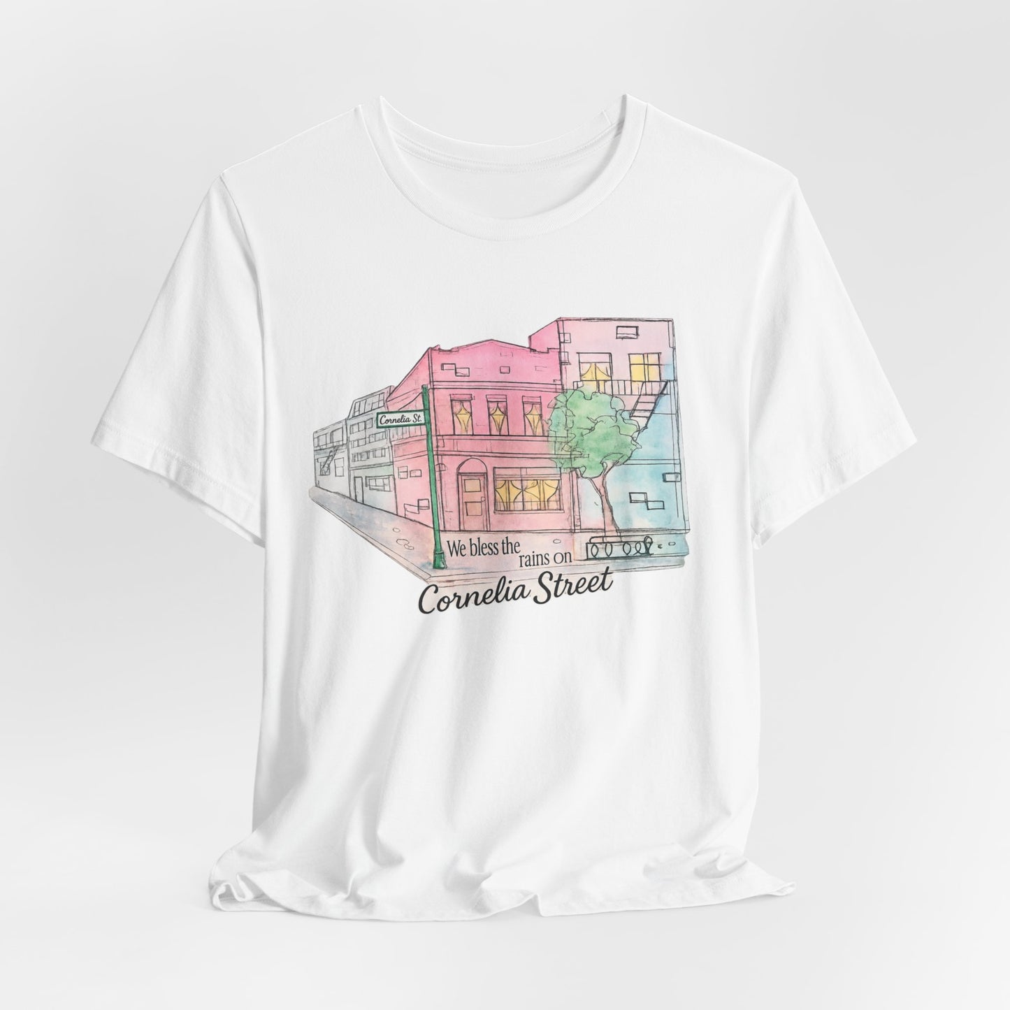 Cornelia Street Illustration Solid Tee