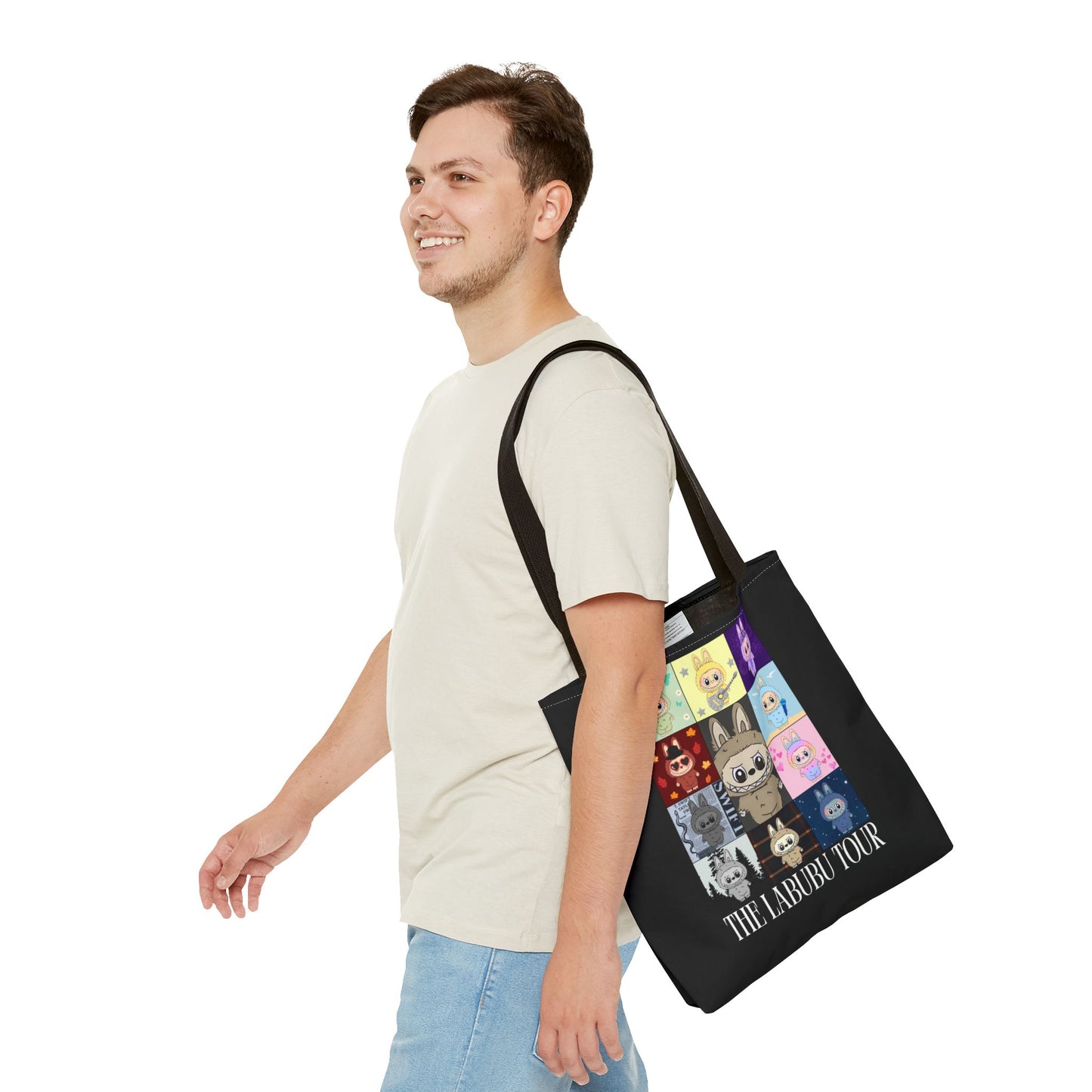 Cute Character Tour Tote Bag | Swiftie Gift | Cartoon Style, Anime Accessories, Gift for Kids, Everyday Use, Eco-Friendly Shopping