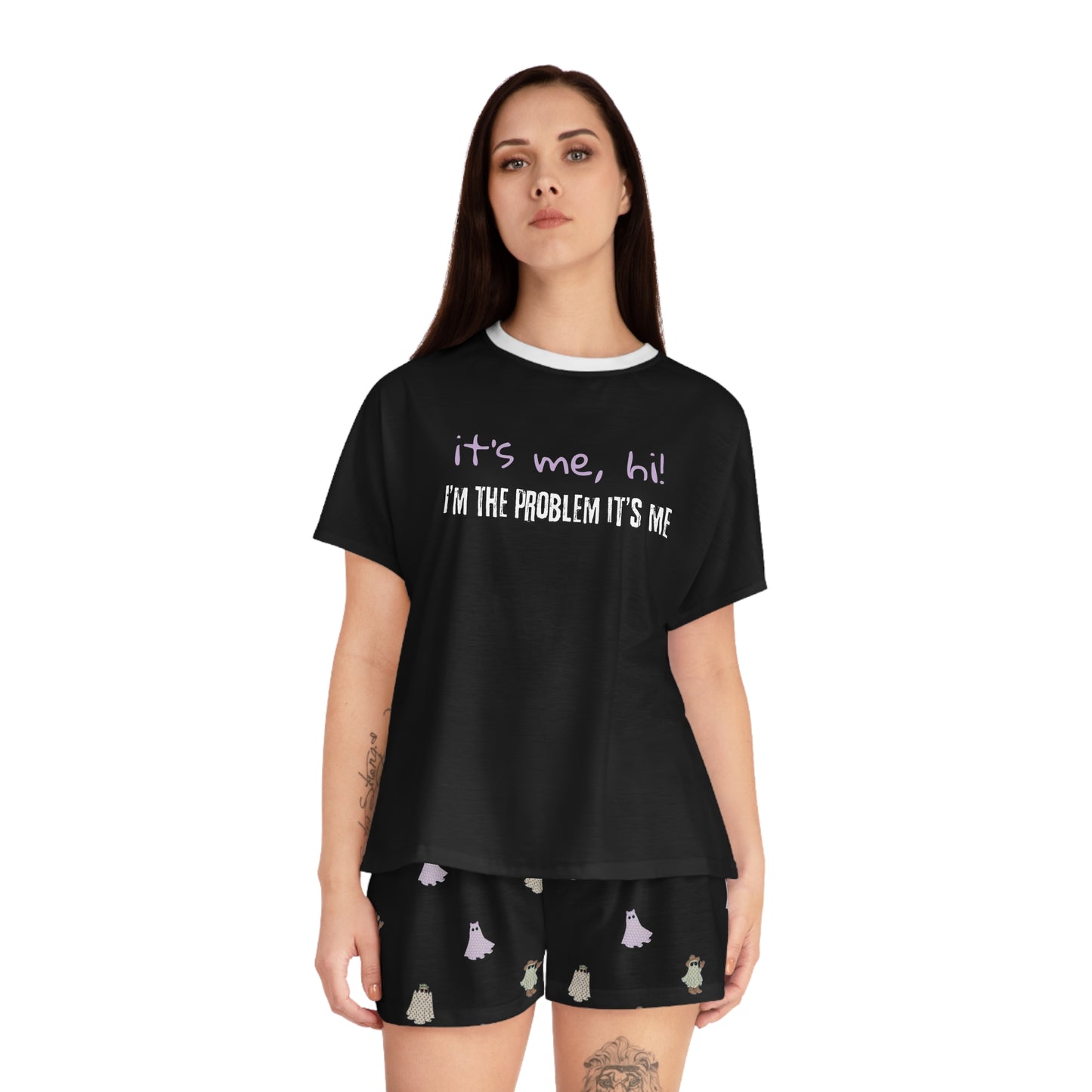 Anti-Hero Ghosts - Women's Short Pajama Set