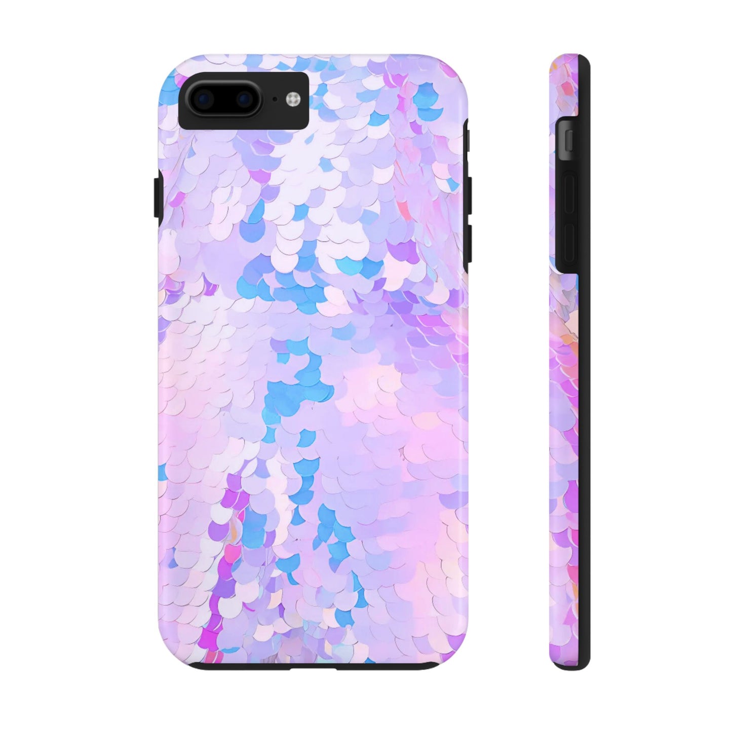 Colorful Sequin Romper Tough Phone Case - Stylish Protection for Your Device