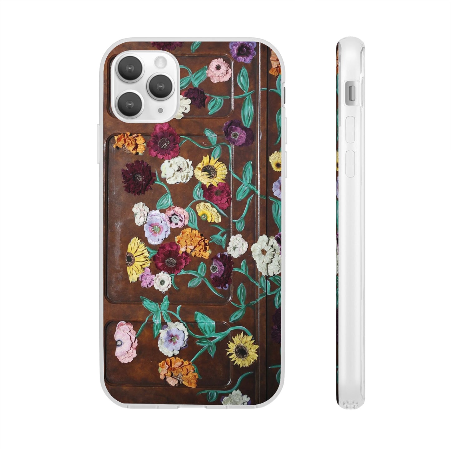 Surprise Song Flower Piano Phone Flexi Cases