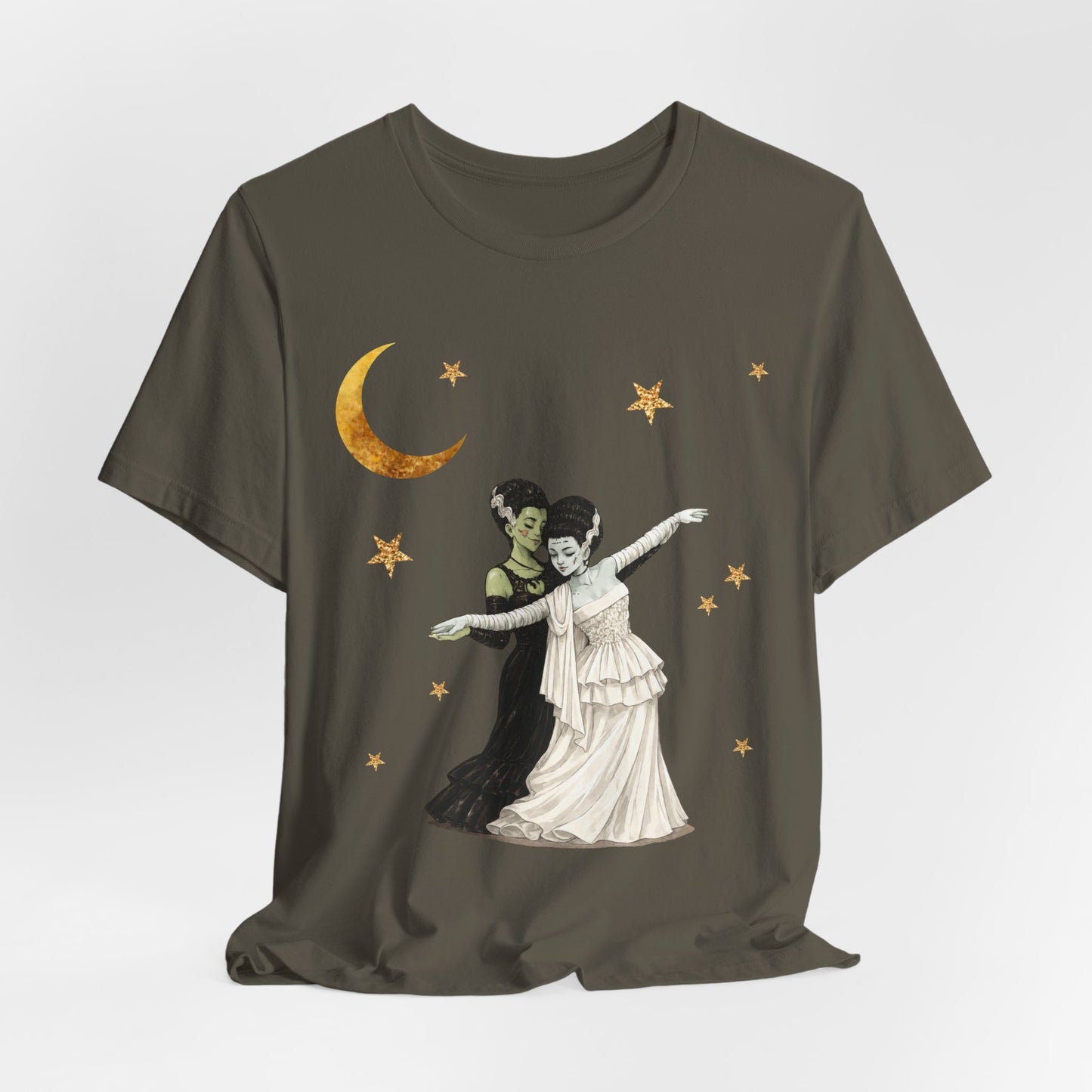 Monster Brides - Gothic Moonlit Dance Tee — Couple Costume Shirt