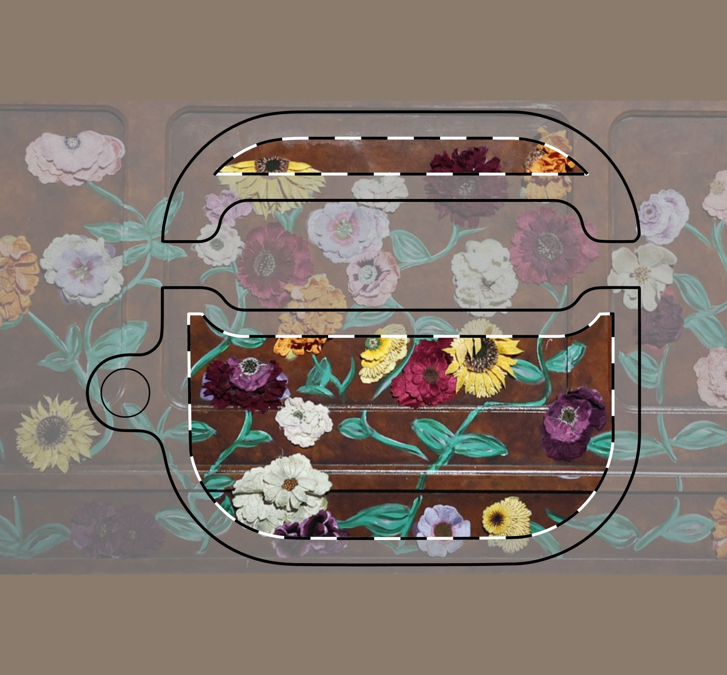 Surprise Song Floral Piano - AirPod Cases