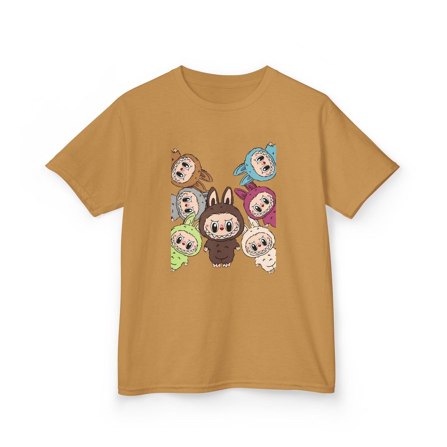 KIDS Adorable Labubu Tee, Fun Graphic Shirt for Boys & Girls, Perfect for Playdates, Birthdays, Family Events, Gifts
