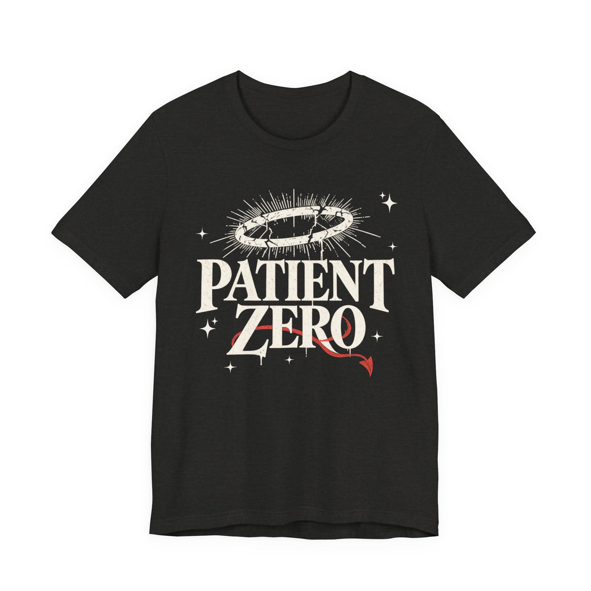 Front/Back Patient Zero T-Shirt — Gothic Anatomical Heart Tee