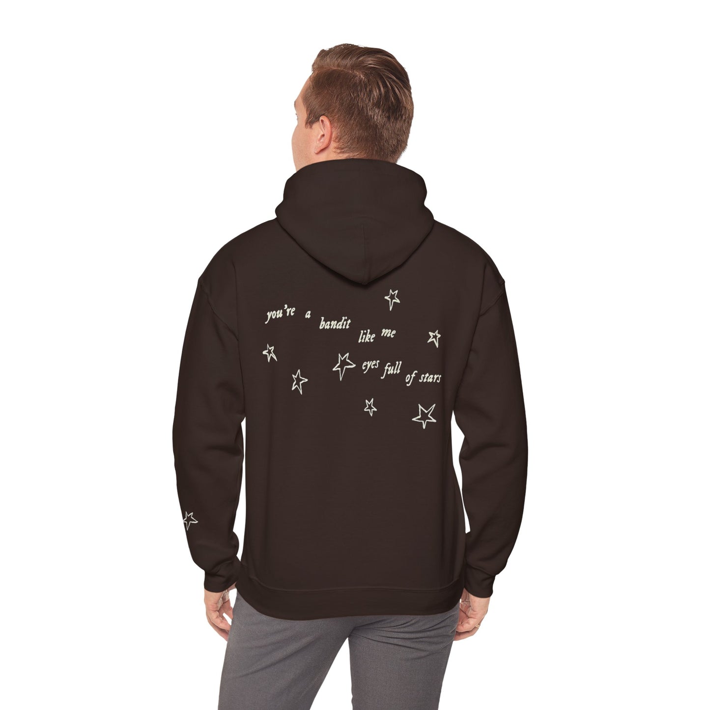 Eyes Full of Stars Front and Back - Unisex Heavy Blend™ Hooded Sweatshirt