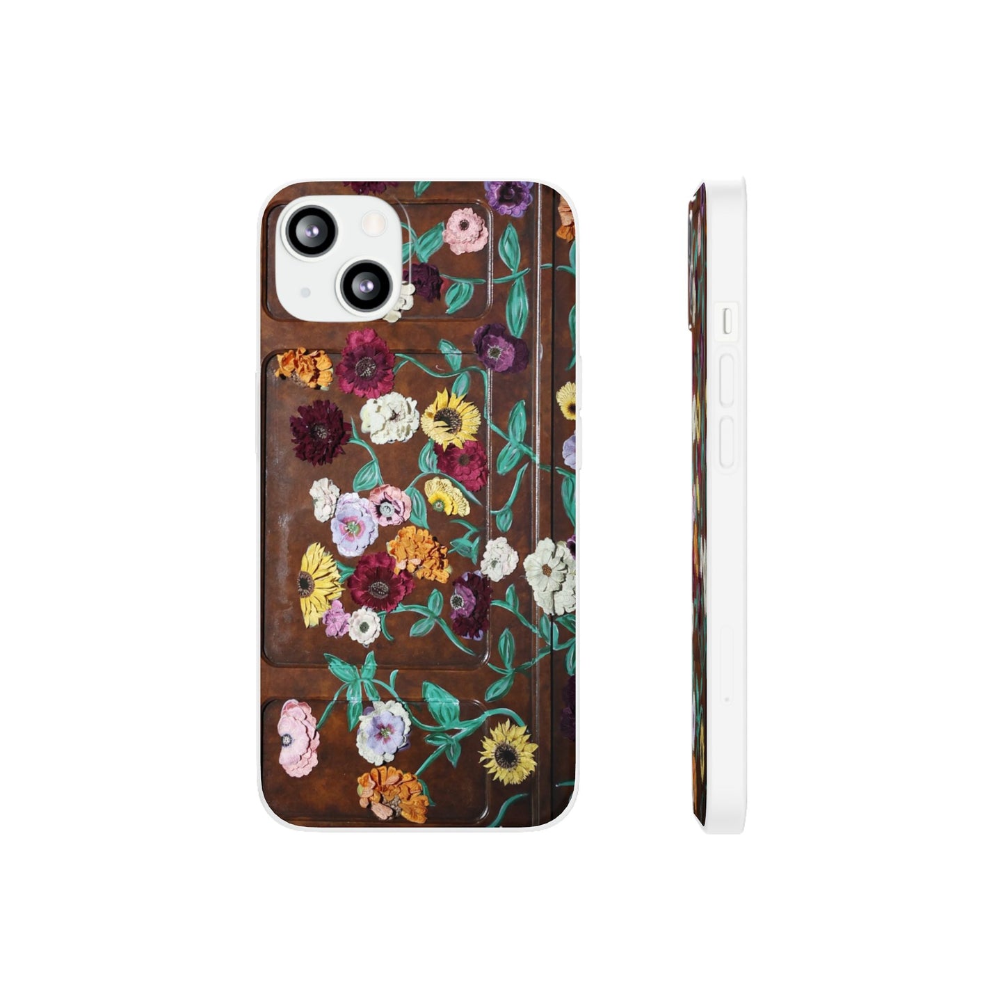 Surprise Song Flower Piano Phone Flexi Cases