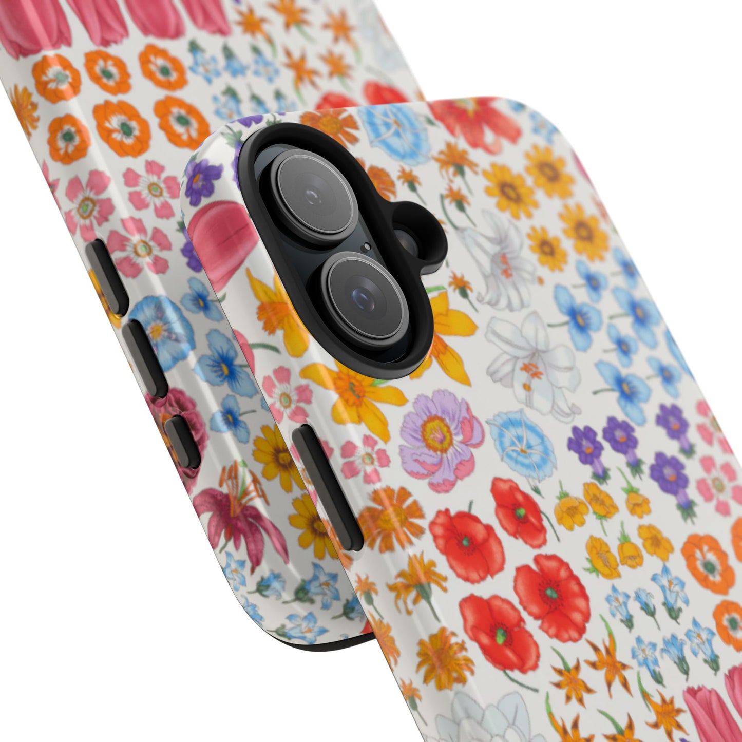 Vibrant Floral Tough Phone Case "Flora"- Durable Protection for Your Device