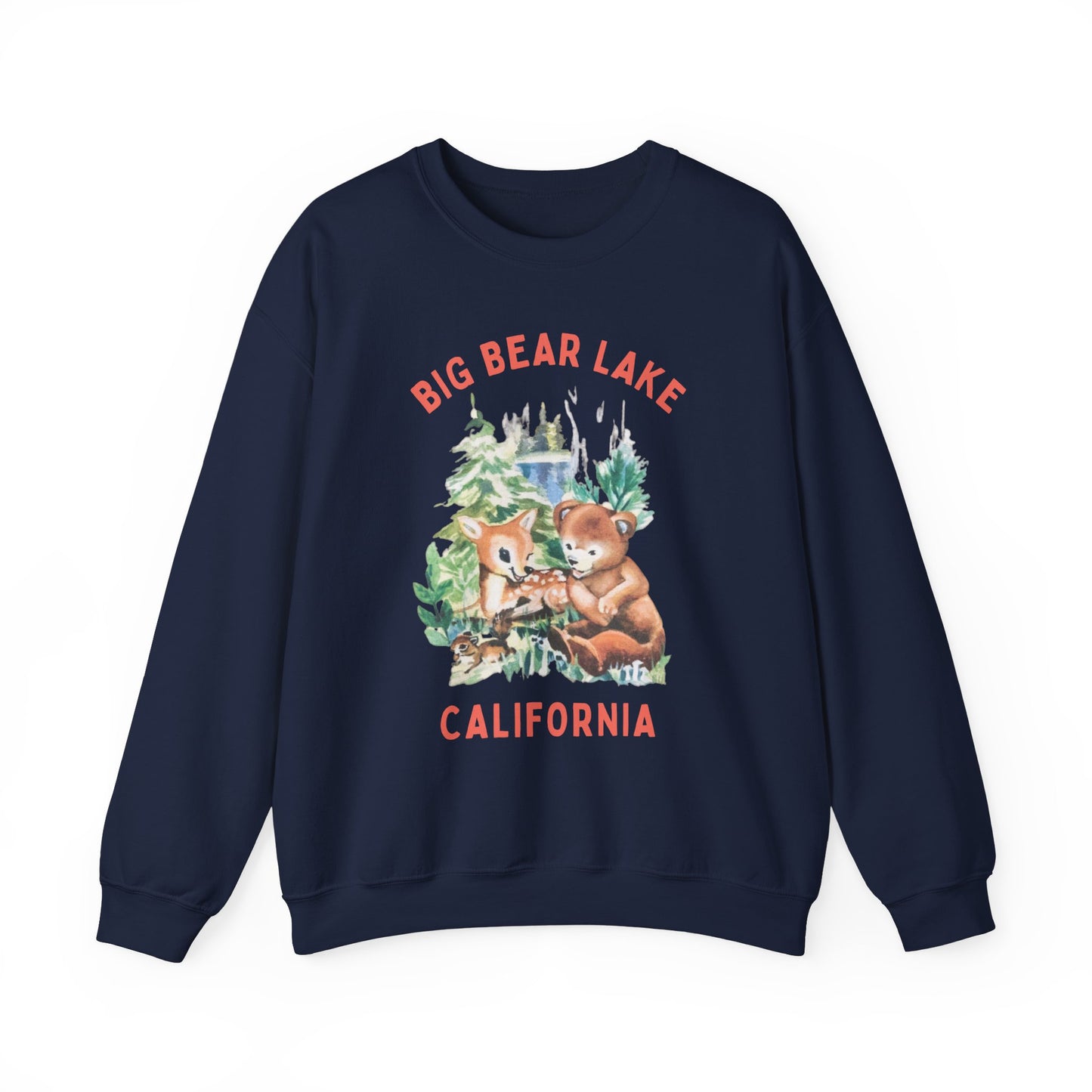 Big Bear Lake Unisex Heavy Blend™ Crewneck Sweatshirt