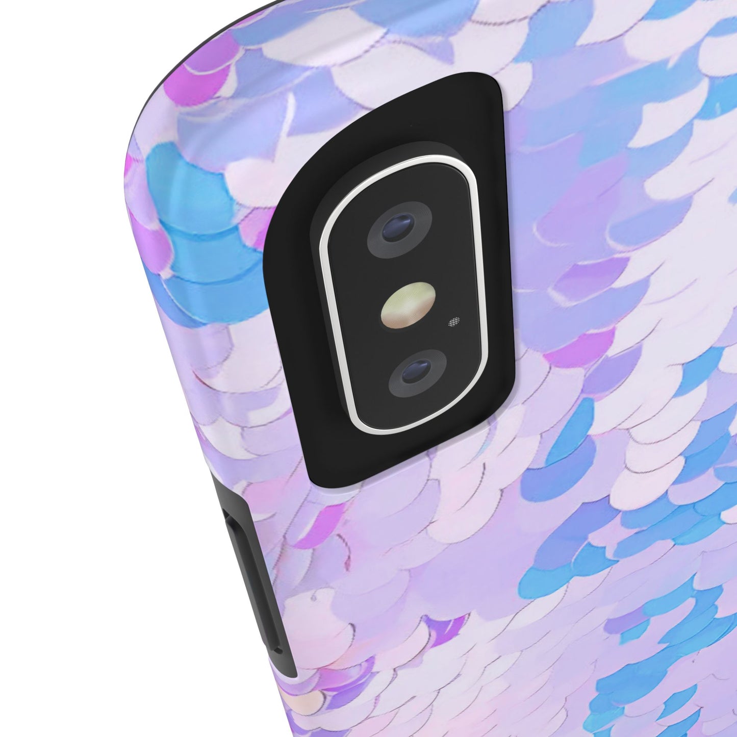 Colorful Sequin Romper Tough Phone Case - Stylish Protection for Your Device