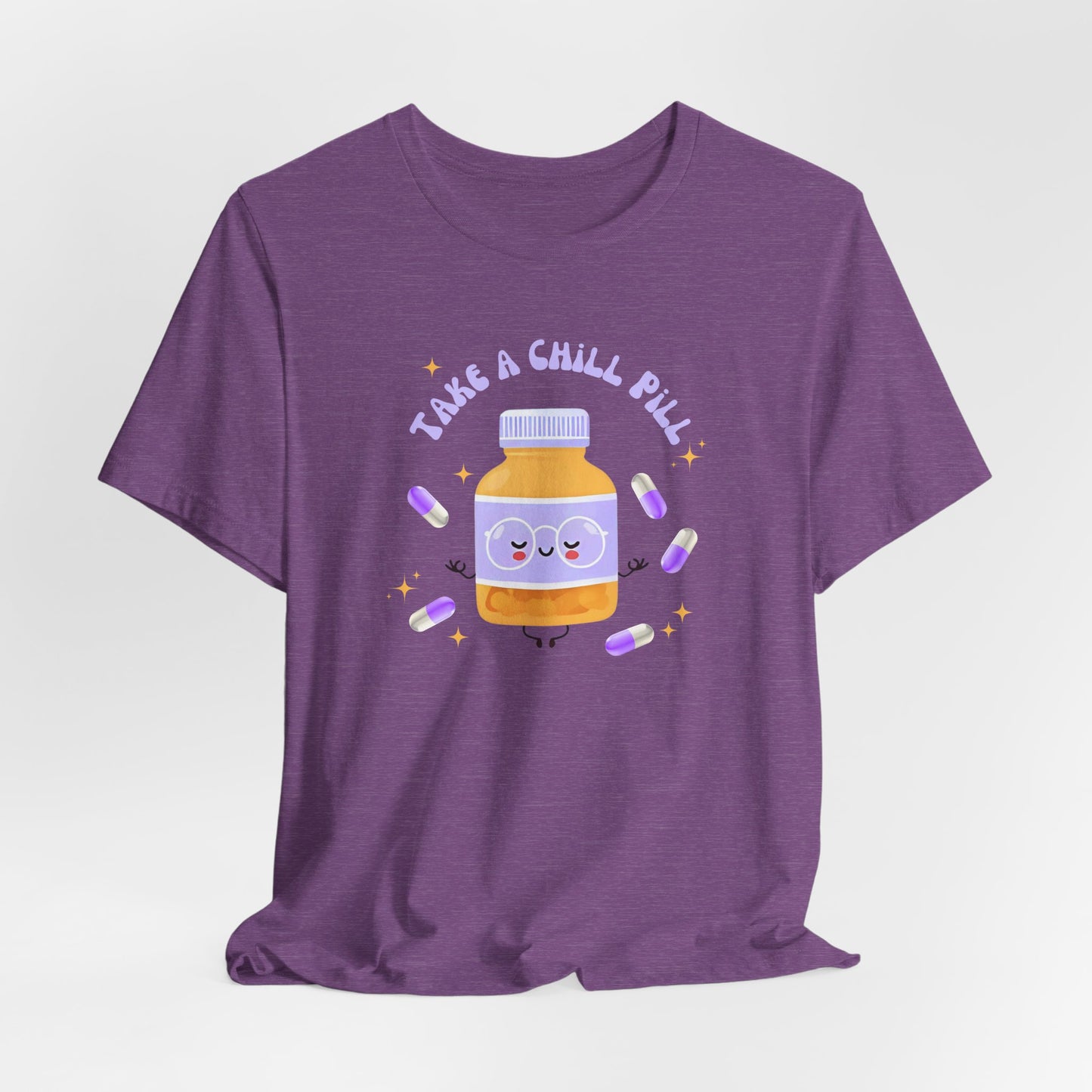 take a chill pill - Unisex Jersey Short Sleeve Tee