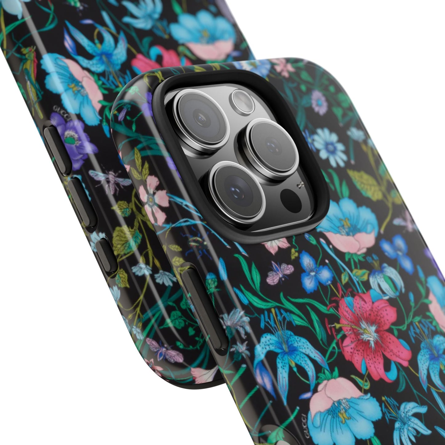 Vibrant Floral Tough Phone Case - Stylish and Durable Protection