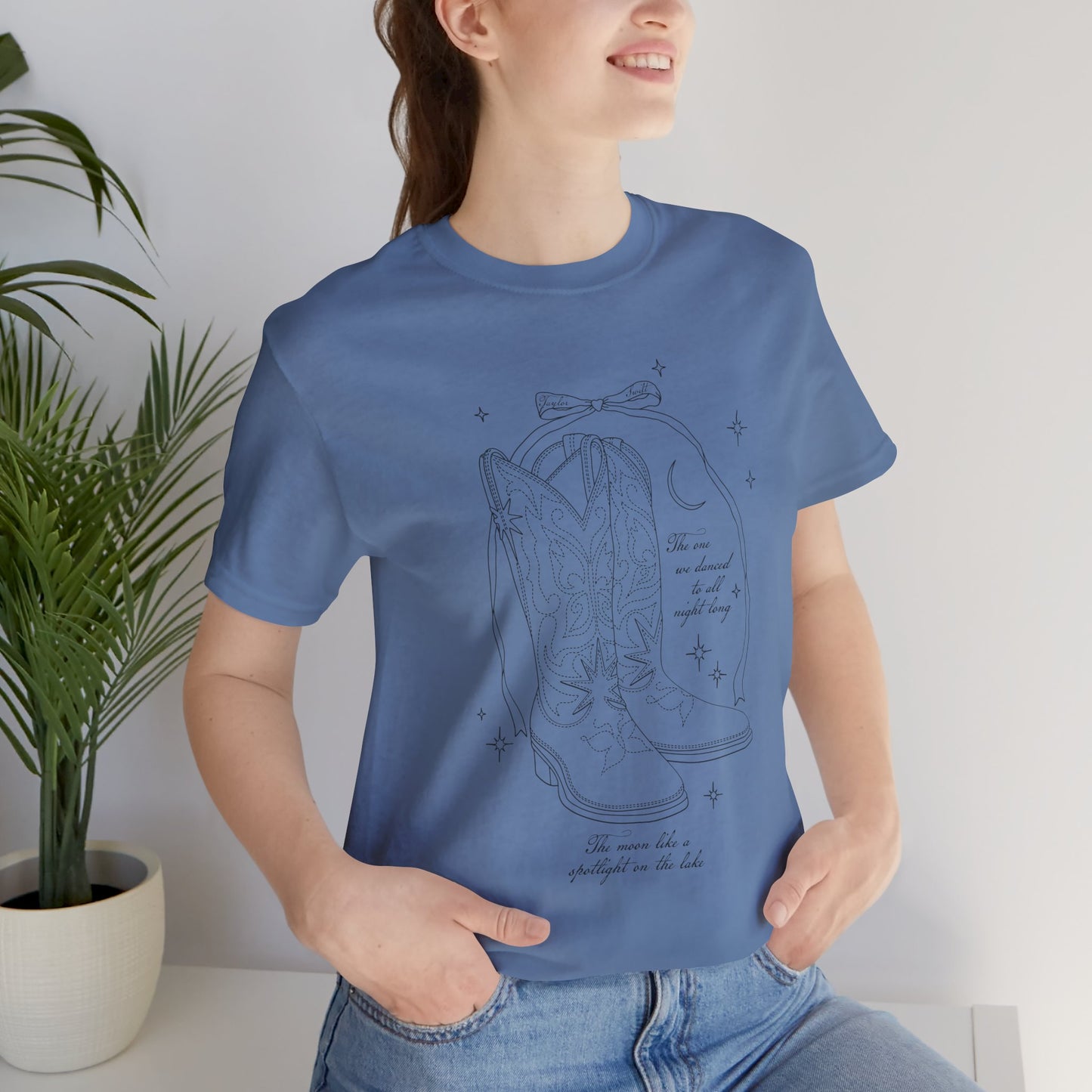 All night long - Unisex Jersey Short Sleeve Tee