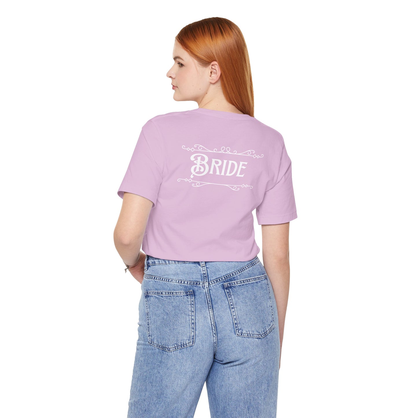 Fairytale Bride Short Sleeve Tee - Today Was a Fairytale (Front and Back!)