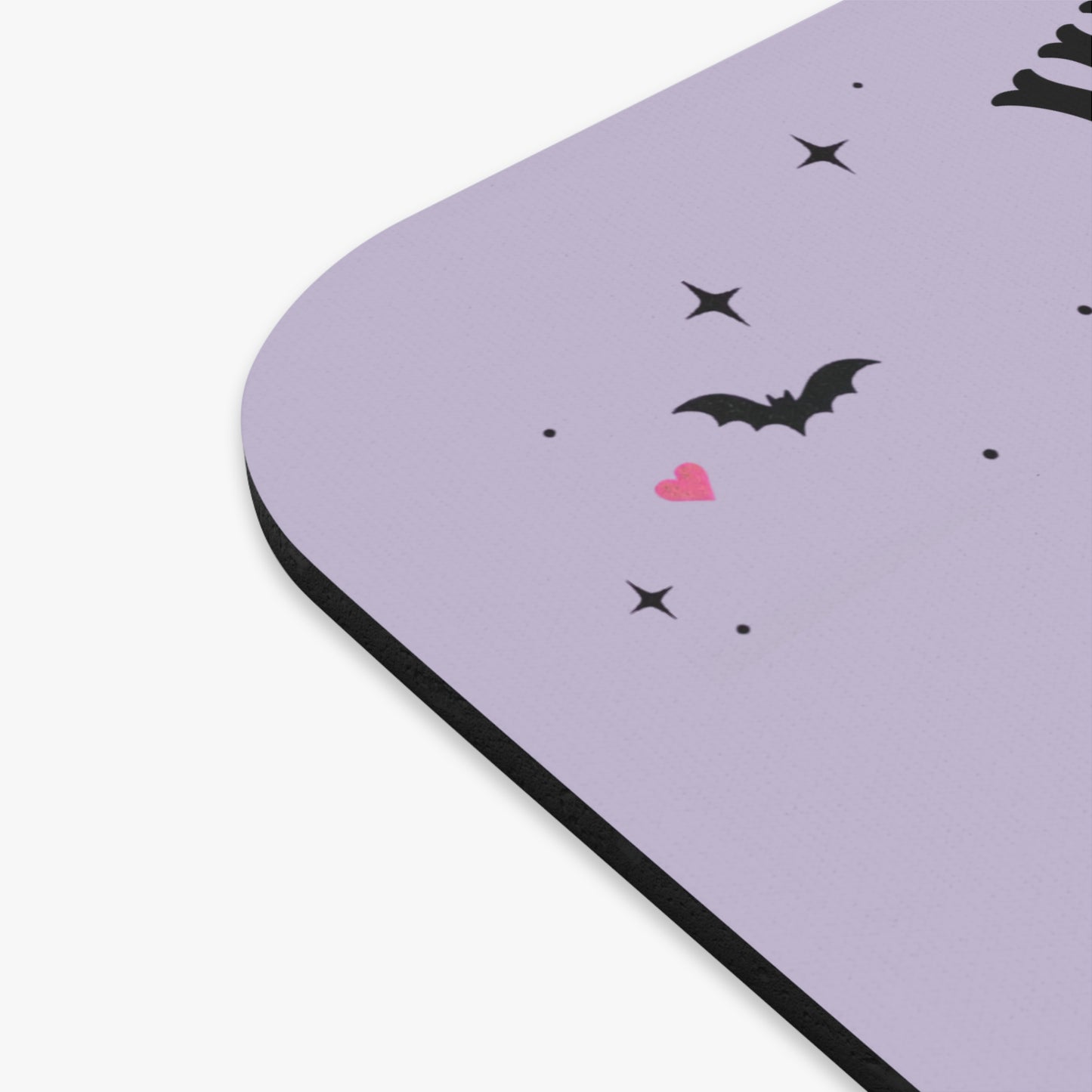 We stole his dog and dyed it key lime green...Halloween Bride & Bride Mouse Pad — Retro Frankenstein Couples Design on Lavender