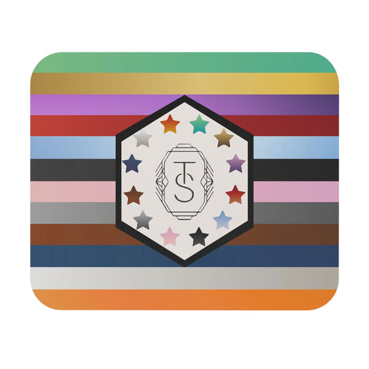 Updated with TS12 TAYpendence Day - Colorful Striped Mouse Pad, Custom Desk Accessory, Home Office Decor, Gift for Gamers, Minimalist Computer Mat, Unique Office Supply