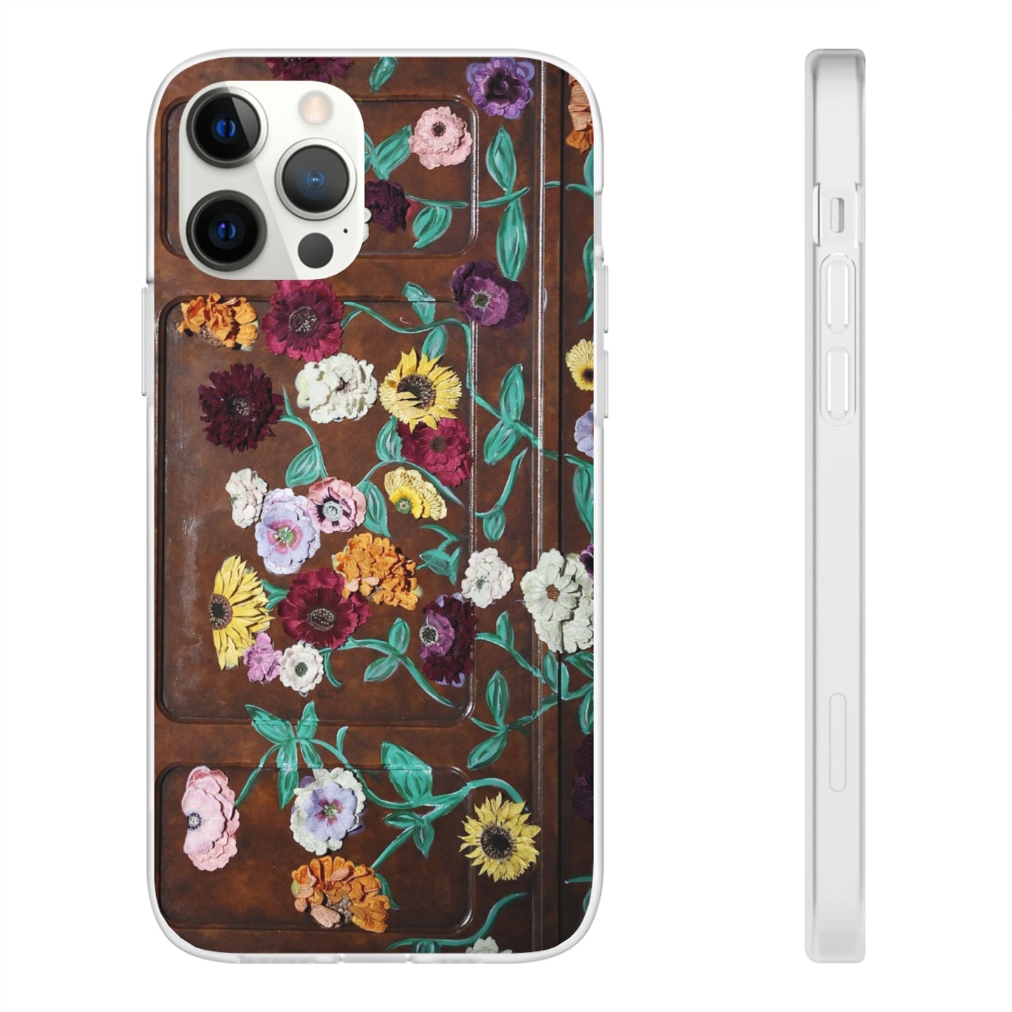 Surprise Song Flower Piano Phone Flexi Cases