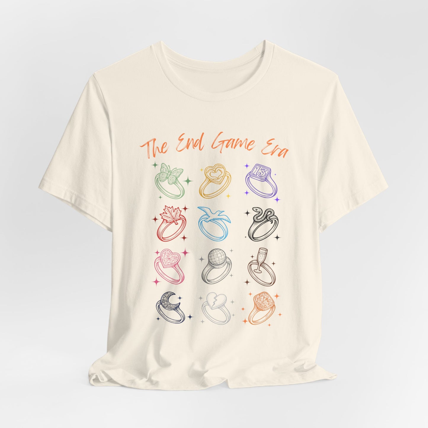 End Game Engagement Rings Era Tee for Fun-Loving Souls, Perfect for Casual Outings, Gifts, Parties, Eco-Friendly Wear, and Everyday Adventures